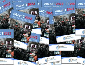 #ReaCT2022: il 3° Rapporto sul terrorismo e il radicalismo in Europa. Online il 24 febbraio